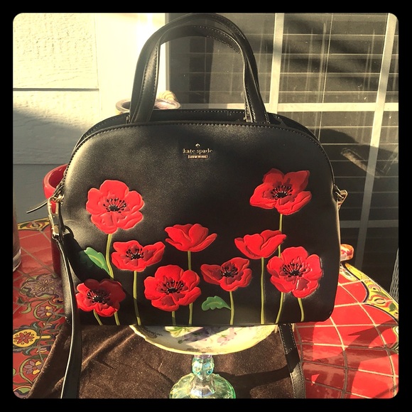 kate spade Handbags - Kate Spade Lottie Poppy Purse Soft Leather